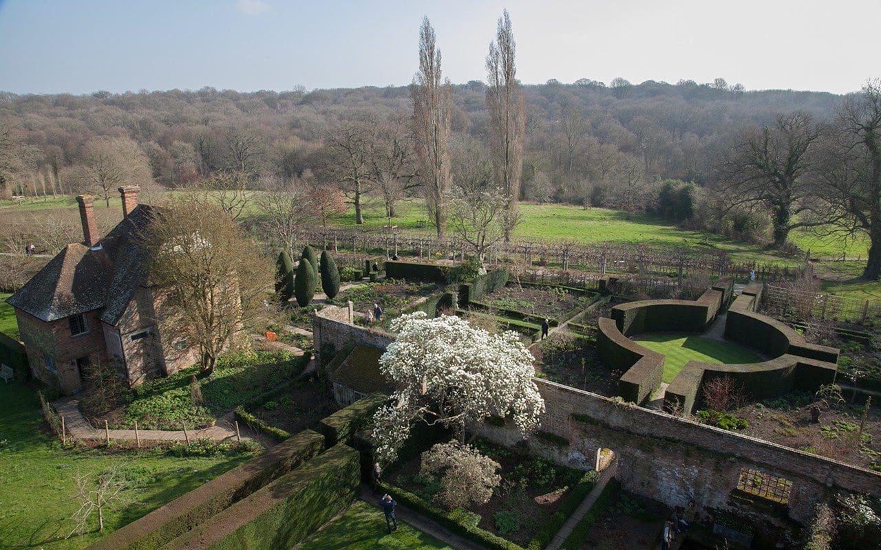 The Cottage Garden at Sissinghurst Castle by Huw Morgan