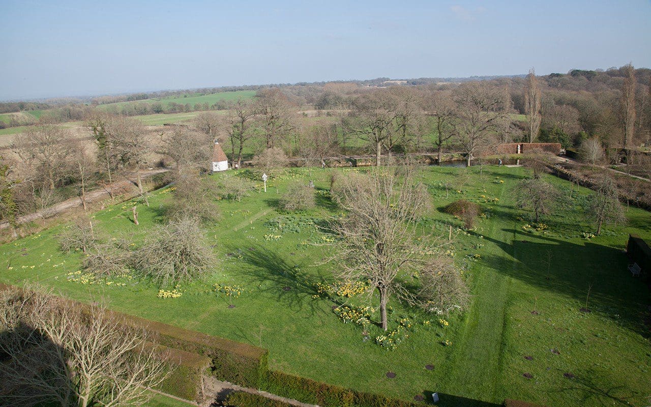 The Orchard at Sissinghurst Castle by Huw Morgan