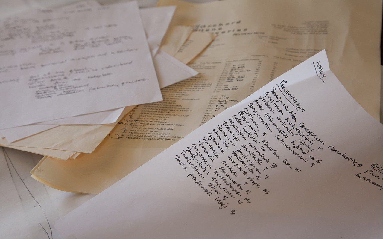 Plant lists for Dan Pearson's new garden in Somerset
