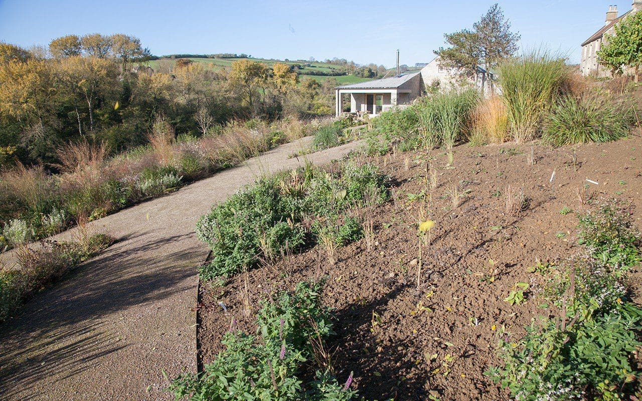 Dan Pearson's Somerset garden. Photo: Huw Morgan