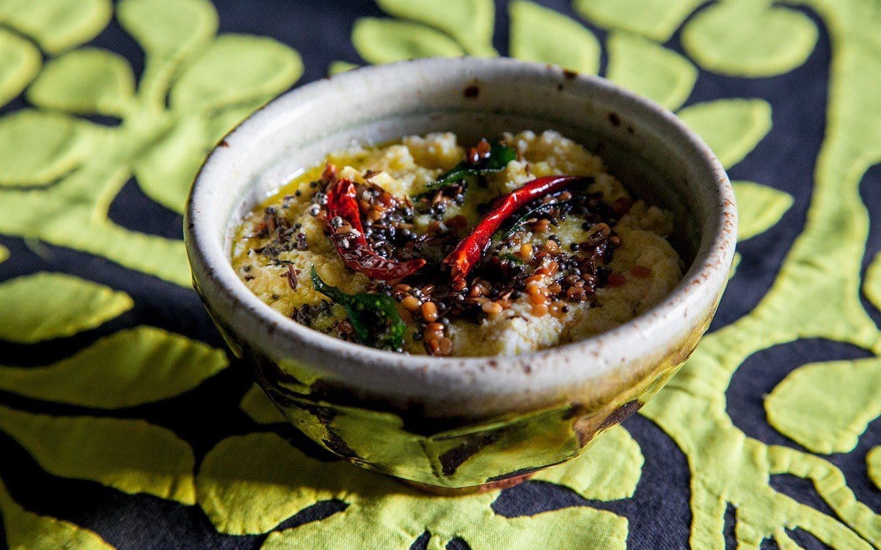 Coconut Chutney. Photo: Huw Morgan